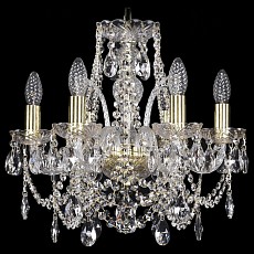 Подвесная люстра bohemia ivele crystal 1411 1411-6-141-g